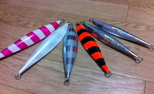 Slow jigging jig modelleri yaprak ve uzun form metal jig sahte yemler