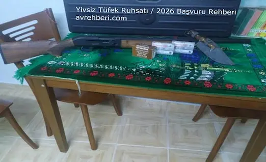 yivsiz av tüfeği ruhsatı nasıl alınır 2026