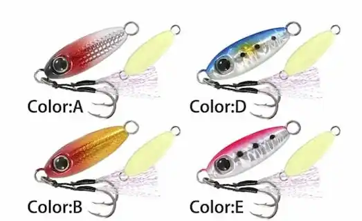 Yaladerma avı için kullanılan baby micro jig sahte yem modeli