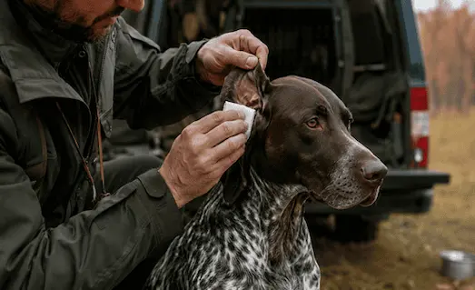 Av Köpeklerinde Kulak Temizliği Nasıl Yapılır? 6 Av köpeklerinde kulak temizliği nasıl yapılır solüsyon kullanımı